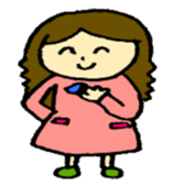 adalt girl sticker #13678136