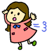 adalt girl sticker #13678137