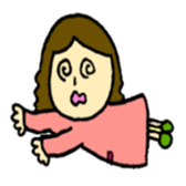 adalt girl sticker #13678138