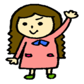 adalt girl sticker #13678139