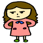 adalt girl sticker #13678140