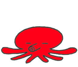 Squid, Octopus, Animals. sticker #13678521