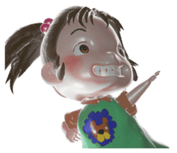 SANDY -Cute Girl- sticker #13679149