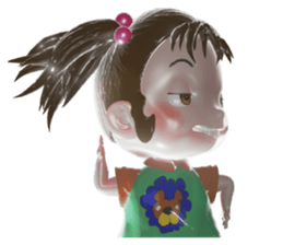 SANDY -Cute Girl- sticker #13679153