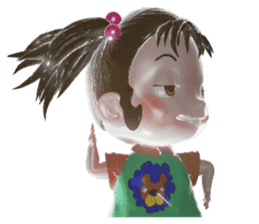 SANDY -Cute Girl- sticker #13679153