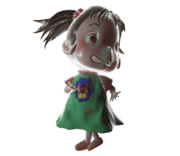 SANDY -Cute Girl- sticker #13679159