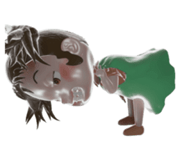 SANDY -Cute Girl- sticker #13679162