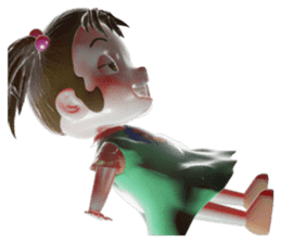 SANDY -Cute Girl- sticker #13679166