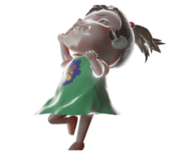 SANDY -Cute Girl- sticker #13679177