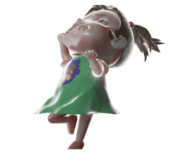 SANDY -Cute Girl- sticker #13679177