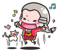 Momo and Mewmew sticker #13679302