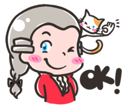 Momo and Mewmew sticker #13679306