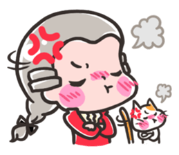 Momo and Mewmew sticker #13679308