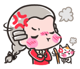 Momo and Mewmew sticker #13679308