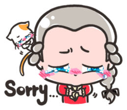 Momo and Mewmew sticker #13679309