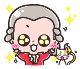 Momo and Mewmew sticker #13679310