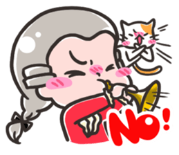 Momo and Mewmew sticker #13679316