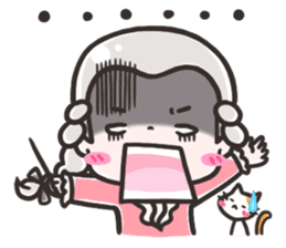 Momo and Mewmew sticker #13679317