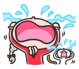 Momo and Mewmew sticker #13679319