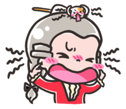 Momo and Mewmew sticker #13679321