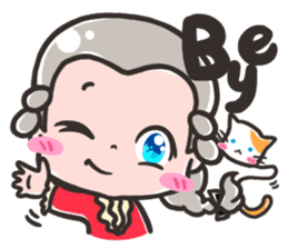 Momo and Mewmew sticker #13679326