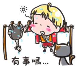 Momo and Mewmew sticker #13679329