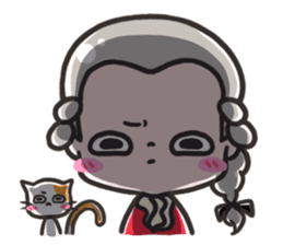 Momo and Mewmew sticker #13679330