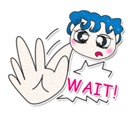 Mr. Mikio. Good luck! sticker #13679379