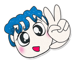 Mr. Mikio. Good luck! sticker #13679382