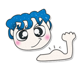 Mr. Mikio. Good luck! sticker #13679384