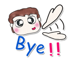 Mr. Satoru. Good luck.^__^ sticker #13679704