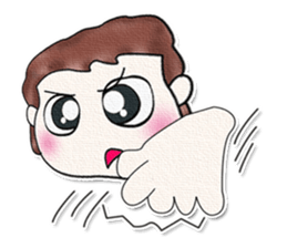 Mr. Satoru. Good luck.^__^ sticker #13679713