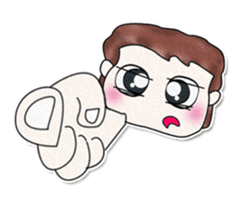 Mr. Satoru. Good luck.^__^ sticker #13679725