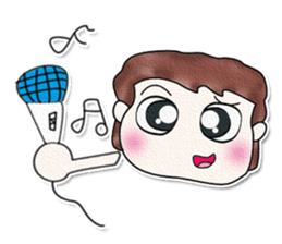 Mr. Satoru. Good luck.^__^ sticker #13679735