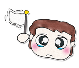 Mr. Satoru. Good luck.^__^ sticker #13679737