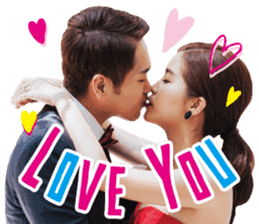 Kuoyi & Elaine's Wedding Stickers sticker #13680035