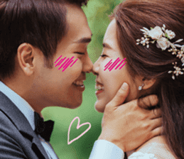 Kuoyi & Elaine's Wedding Stickers sticker #13680039