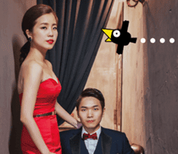 Kuoyi & Elaine's Wedding Stickers sticker #13680044