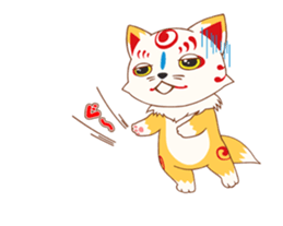 Touken Ranbu-Online- Okkii Konnosuke sticker #13680056
