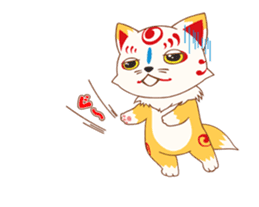 Touken Ranbu-Online- Okkii Konnosuke sticker #13680056