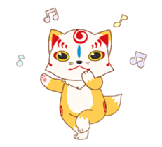 Touken Ranbu-Online- Okkii Konnosuke sticker #13680076