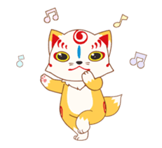 Touken Ranbu-Online- Okkii Konnosuke sticker #13680076