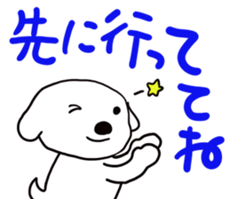 Bichon Frise sticker part7 sticker #13680748