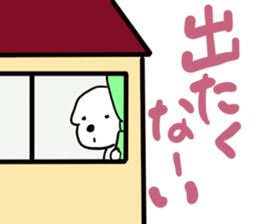 Bichon Frise sticker part7 sticker #13680760