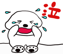 Bichon Frise sticker part7 sticker #13680762