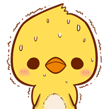 Cute Little Chicken sticker #13680801
