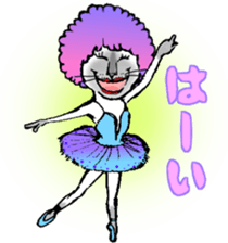 Afro cat sticker sticker #13681099