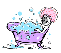 Afro cat sticker sticker #13681114