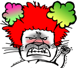 Afro cat sticker sticker #13681122