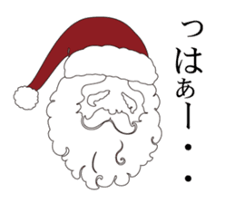 Tired Santa sticker #13681546